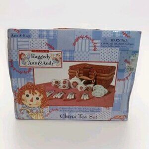 Raggedy Ann & Andy China Tea Set | Licensed by Simon & Schuster | New Sealed